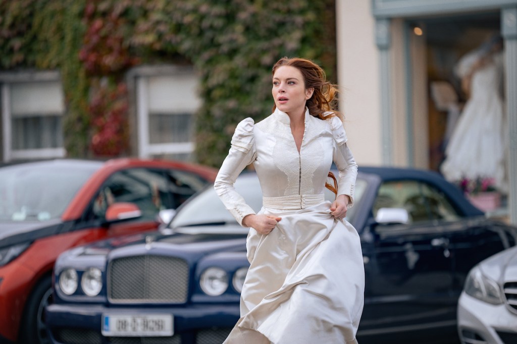 Lindsay Lohan as bride in Irish Wish